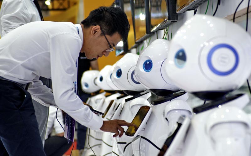 2019世界机器人大会在北京亦创国际会展中心开幕